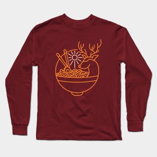 Ramen Deer Long Sleeve T-Shirt